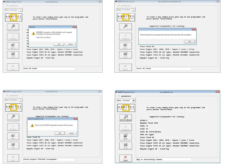 abrites KT010 DIAGNOSTICS TAG KEY TOOL - figure 20