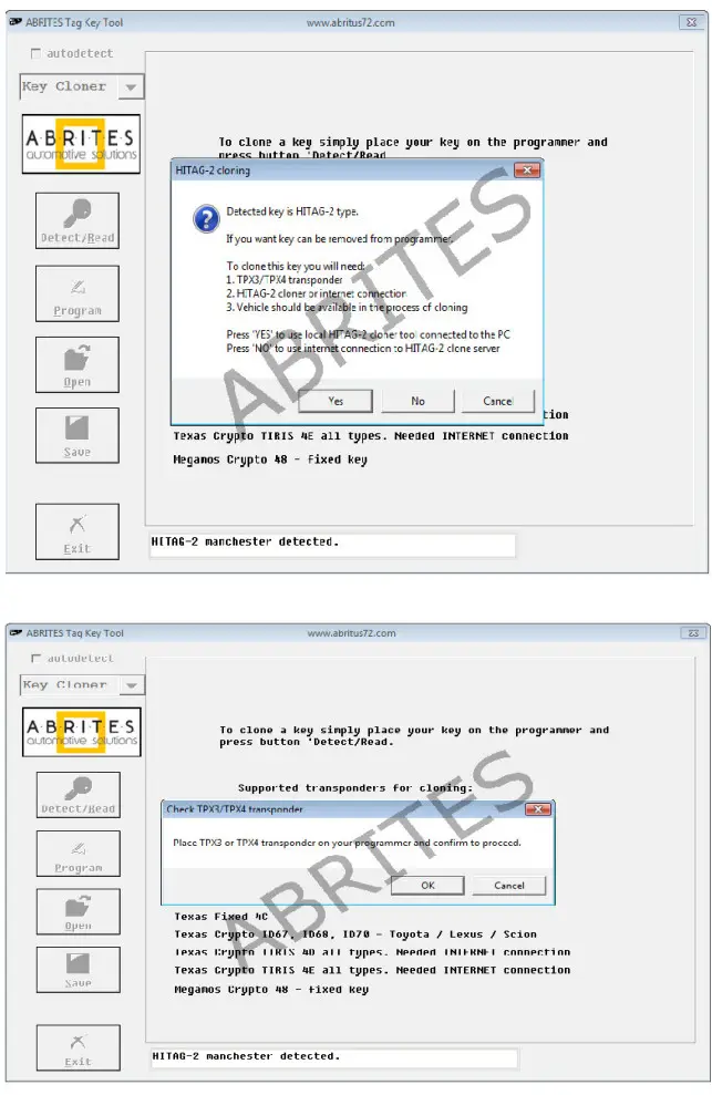 abrites KT010 DIAGNOSTICS TAG KEY TOOL - figure 24