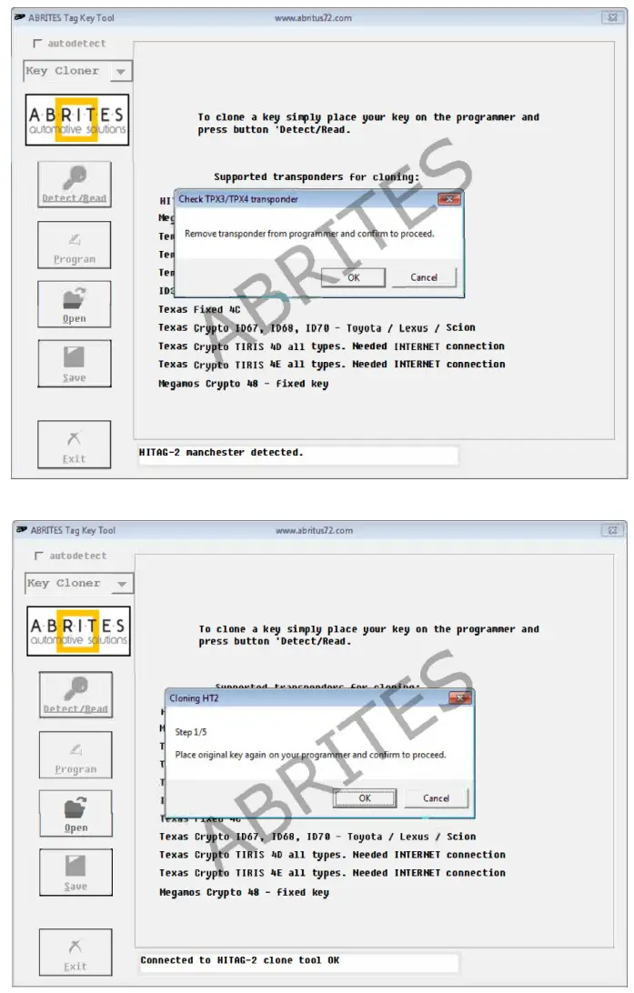 abrites KT010 DIAGNOSTICS TAG KEY TOOL - figure 25