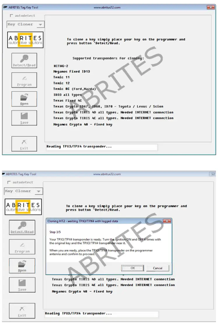 abrites KT010 DIAGNOSTICS TAG KEY TOOL - figure 27