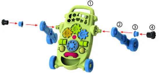 JAMARA-460586-Lauflernwagen-My-first-Walker-fig-1