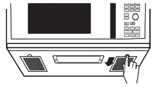 ge appliances JVM7195 MICROWAVE OVEN - Filters
