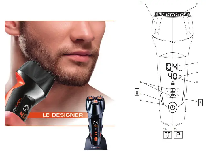 BaByliss SH500E Beard Trimmer - cover