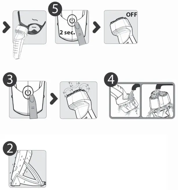 BaByliss SH500E Beard Trimmer - overview 2