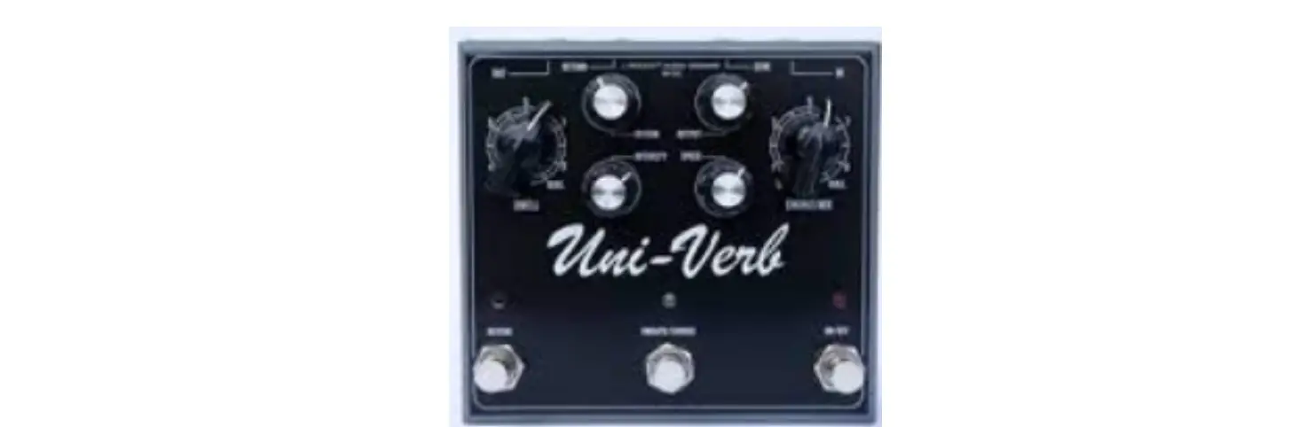 J Rockett Audio Designs 10147195 Uni-verb Guitar Effect User Guide J Rockett Audio Designs 10147195 Uni-verb Guitar Effect User Guide