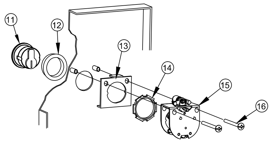 DETEX EAX 3500SK Timed Bypass Exit Alarm with Rechargeable Battery Surface Kit - 2