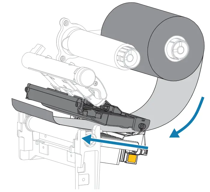ZEBRA ZT111 Entry Level Industrial Printer - ribbon 1