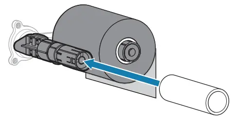 ZEBRA ZT111 Entry Level Industrial Printer - spindle