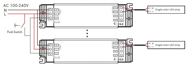 Superlightingled PB-12-12 RF Constant Voltage LED Driver 7
