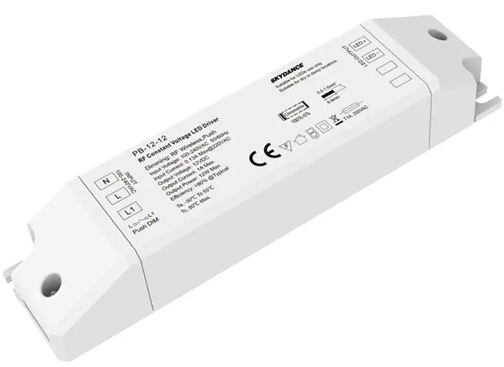 Superlightingled PB-12-12 RF Constant Voltage LED Driver