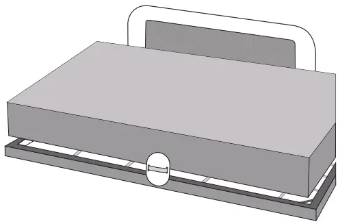 Dream On Me 419 W Lightweight Mesh Security Adjustable Bed Rail - BED RAILS ASSEMBLY 7