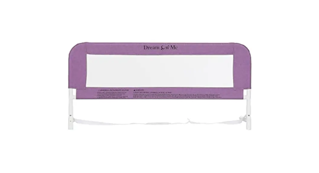Dream On Me 419-w Lightweight Mesh Security Adjustable Bed Rail Owner's Manual