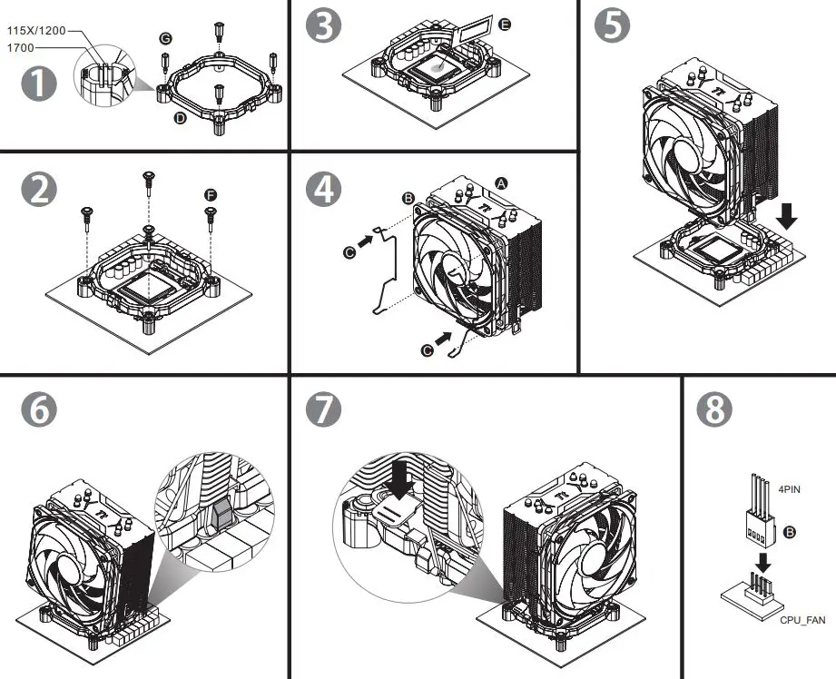 thermaltake-UX200-SE-CPU-Cooler-fig-1