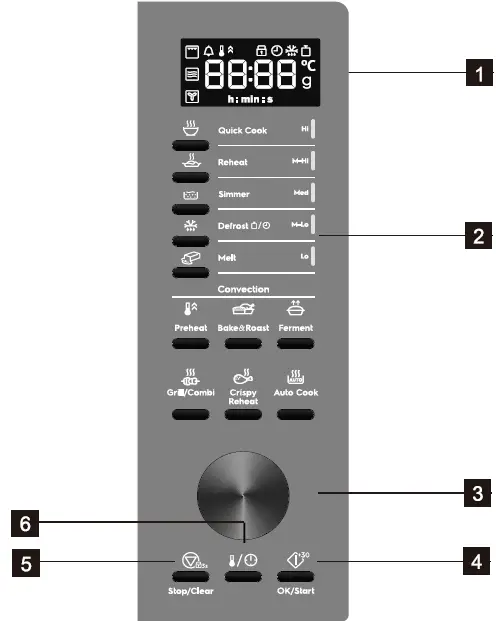 Electrolux EMC27D22BM 27L UltimateTaste 700 Freestanding Combination Microwave Oven 02