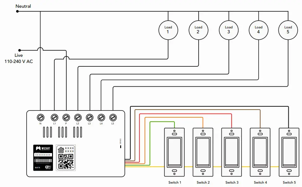 WOZART WSC01 Switch Controller - Switch Controller 1