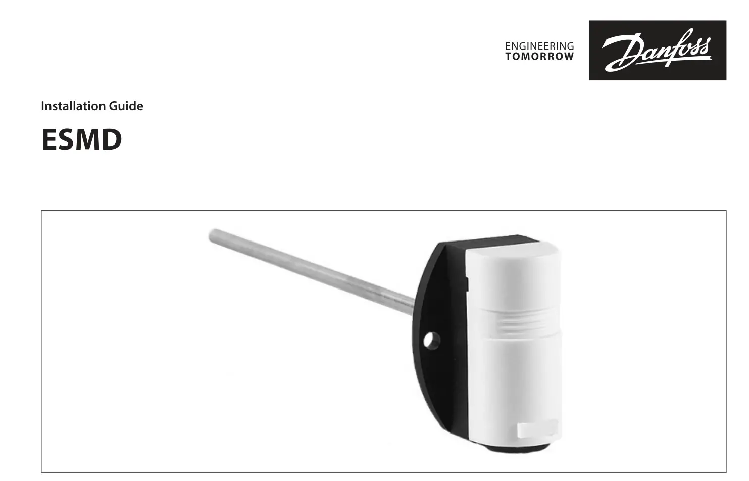 Danfoss ESMD Temperature Sensor Installation Guide