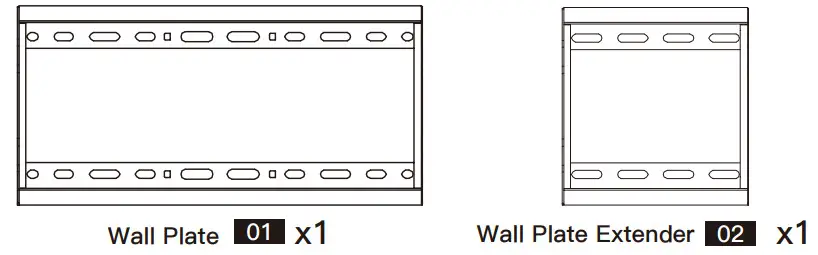 INNOVATE EI6171 TV WAll Mount -Hardware for Step 2
