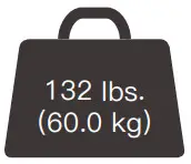 INNOVATE EI6171 TV WAll Mount -Weight Restrictions