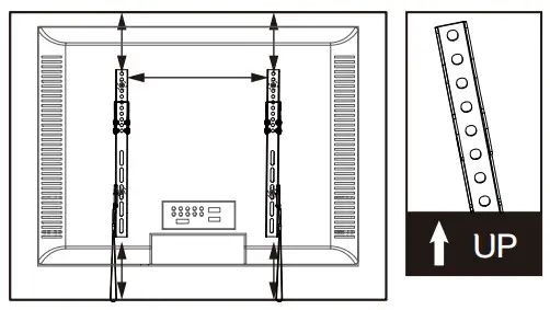 INNOVATE EI6171 TV WAll Mount -necessary,