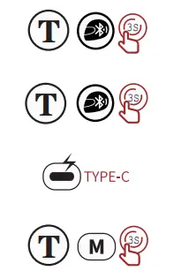 Togerther Nicer T2 Motorcycle Helmet Intercom Headset - icon 1