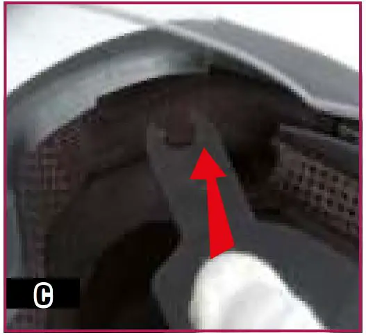 FIG 16 THE SUN SHIELD REMOVAL