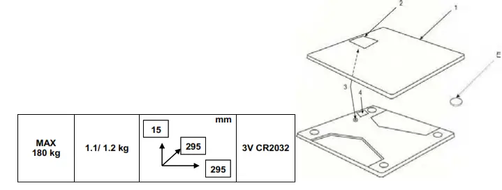 SCARLETT SC BS33E062 Electronic Body Weight Scale- fig