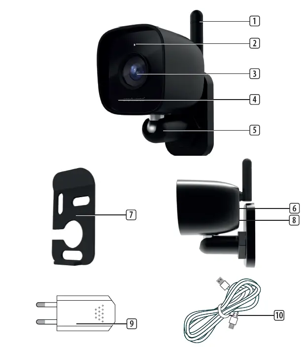 smartwares CIP-39330 Mini Outdoor Camera 1