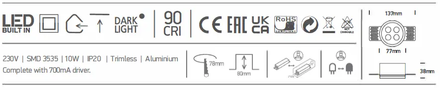 oneLIGHT-10110HTR-Recessed-Trimless-Fixed-Spot-Round-1