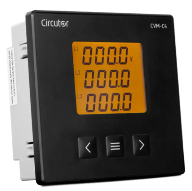 Circutor CVM C4 Multi Function Panel Mount Multimeter-
