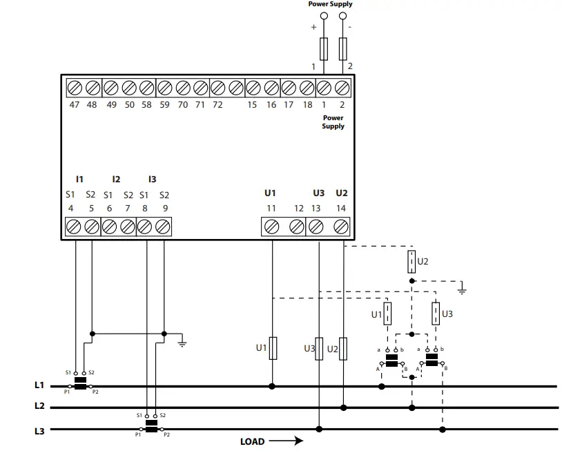 Circutor CVM C4 Multi Function Panel Mount Multimeter-fig2