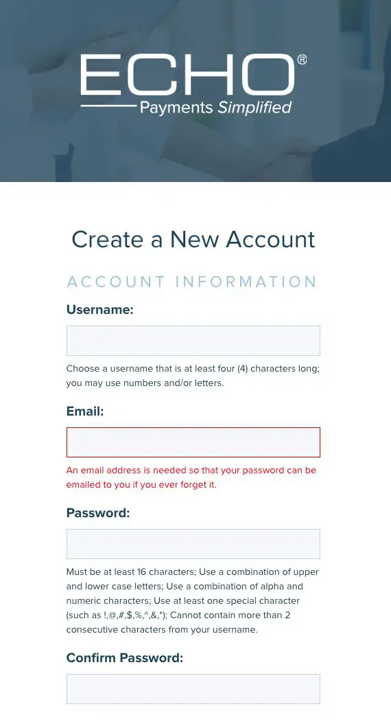 ECHO Provider Payments Portal - Verifying Ping 4