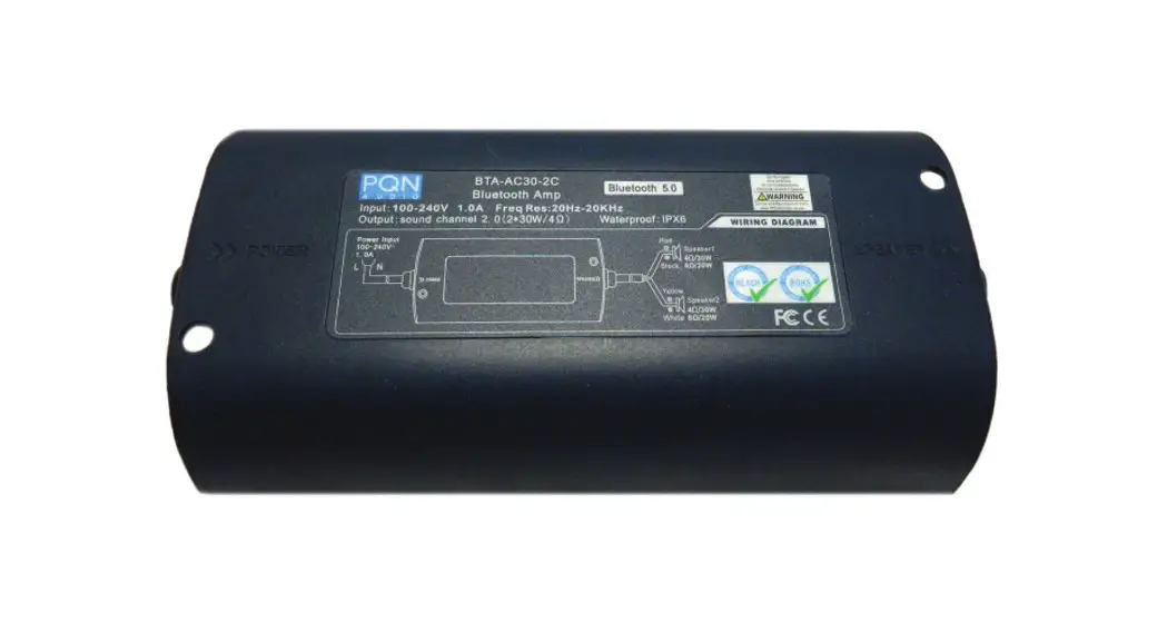 Pqn Bluetooth Amp Bt-ac30-2c Instructions