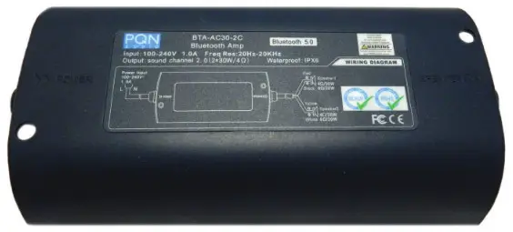 PQN Bluetooth Amp BT-AC30-2C