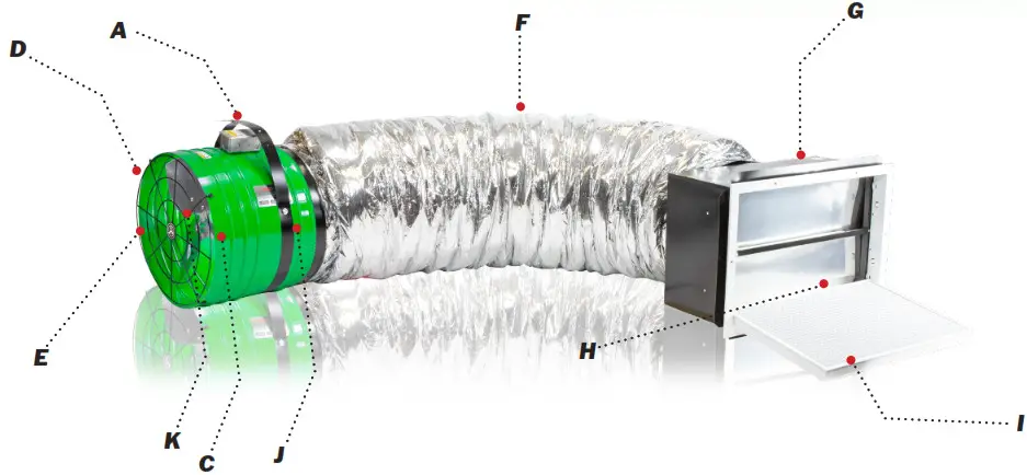 QuietCool Energy Saver Whole House Fan - ECM MOTOR