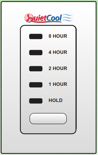 QuietCool Energy Saver Whole House Fan - SYSTEM OPERATING