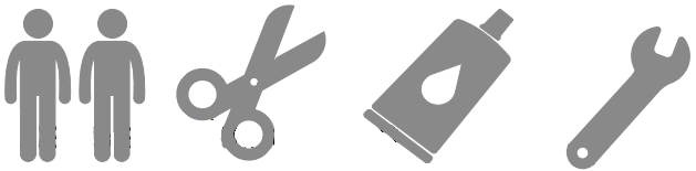 FIAMMA 98655Z101 98655Z102 Brackets Kit - ICON 4