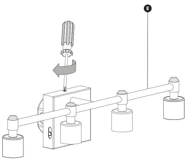 artika VAN4-CG5C-HD2BG LED Vanity Light - 5