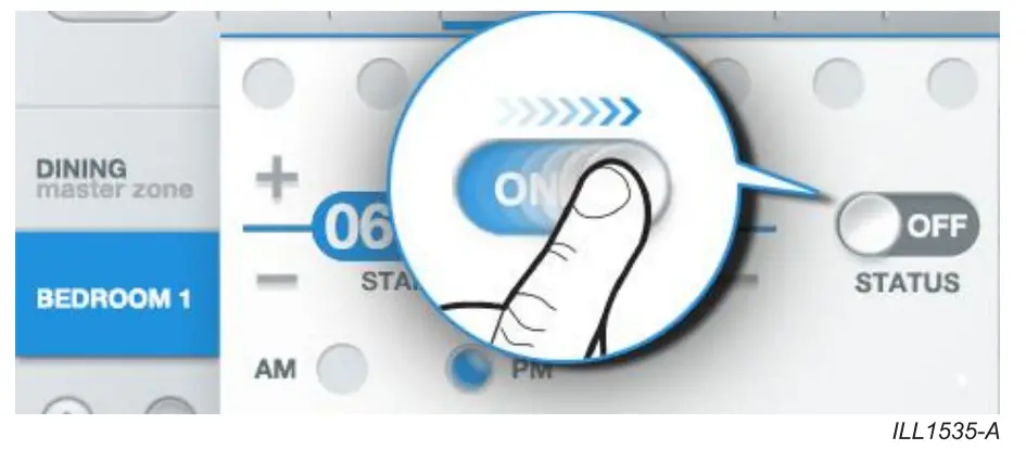 CW-6S Indirect Evaporative Cooler Setup Interface