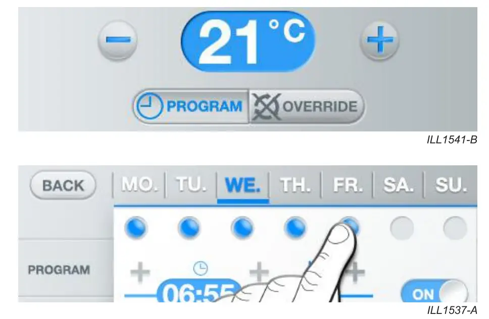 CW-6S Indirect Evaporative Cooler Setup Interface