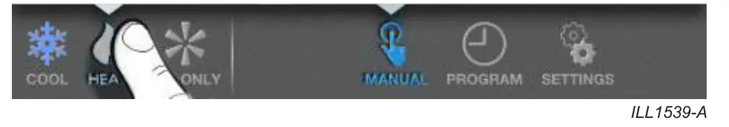 CW-6S Indirect Evaporative Cooler Setup Interface