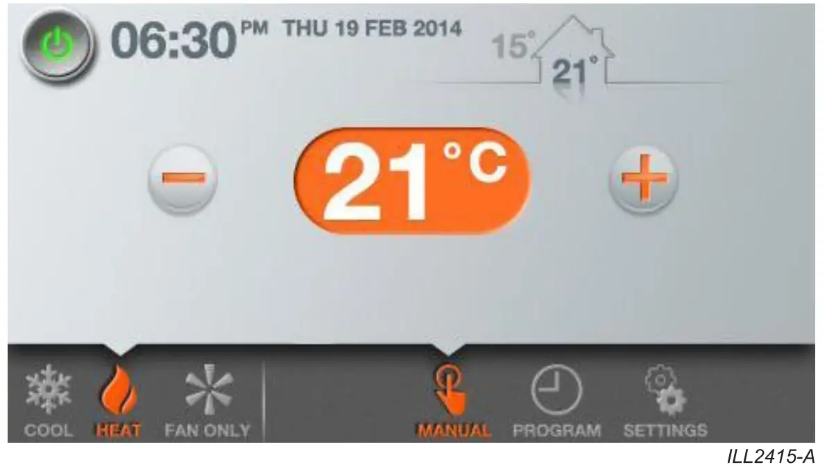 CW-6S Indirect Evaporative Cooler Setup Interface