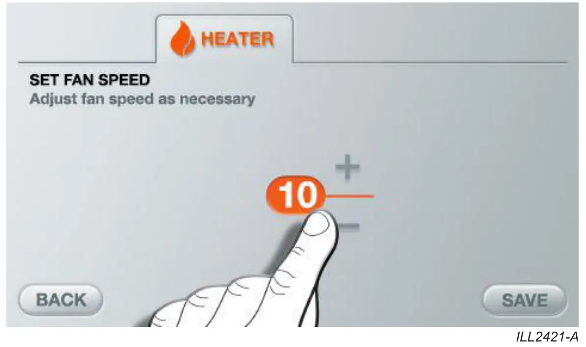 CW-6S Indirect Evaporative Cooler Setup Interface