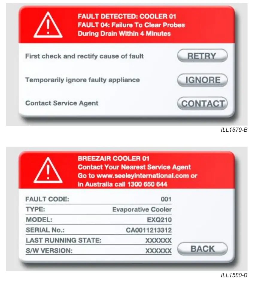 Warning *& Service Messages