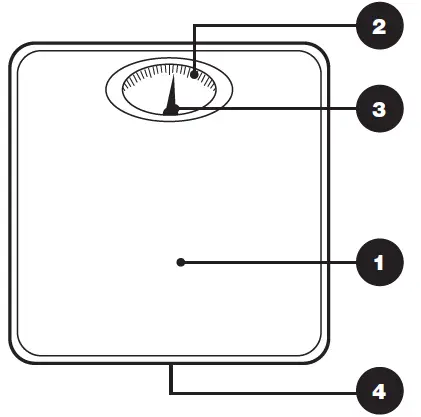 LAICA LC02 Mechanical Personal Scales 01