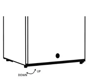 Whynter 3.0cu.ft. Energy Star Upright Freezer - LEVELING THE UPRIGHT FREEZER
