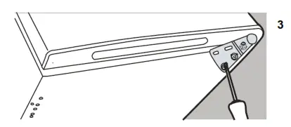 Whynter 3.0cu.ft. Energy Star Upright Freezer - Reversing the Door Position 3