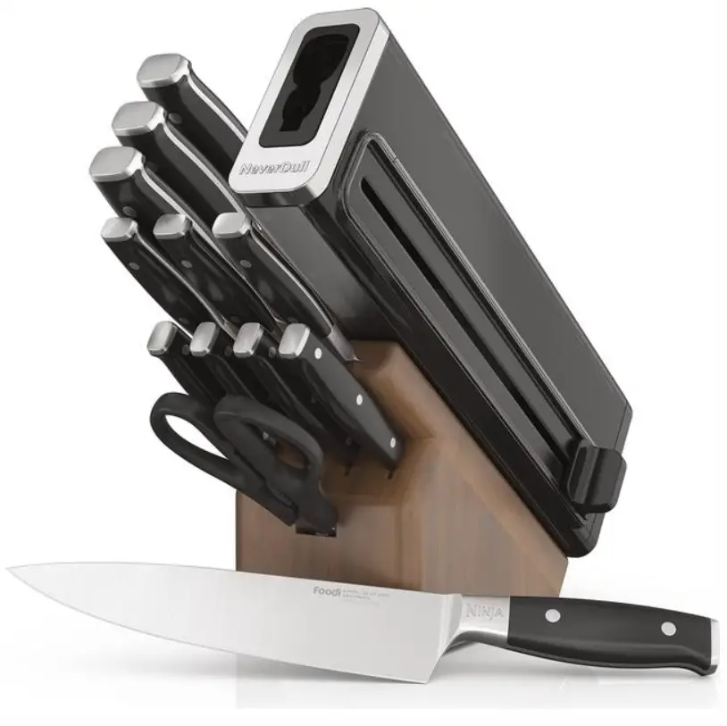 NINJA K52013 Premium 13-Piece Wood Series Knife System