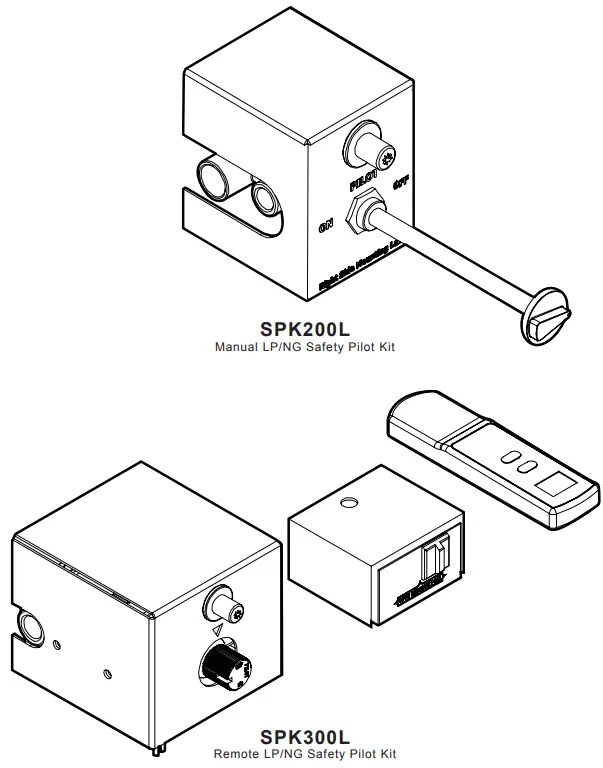 allen roth SPK-200L Vented Gas Log Conversion Kit -