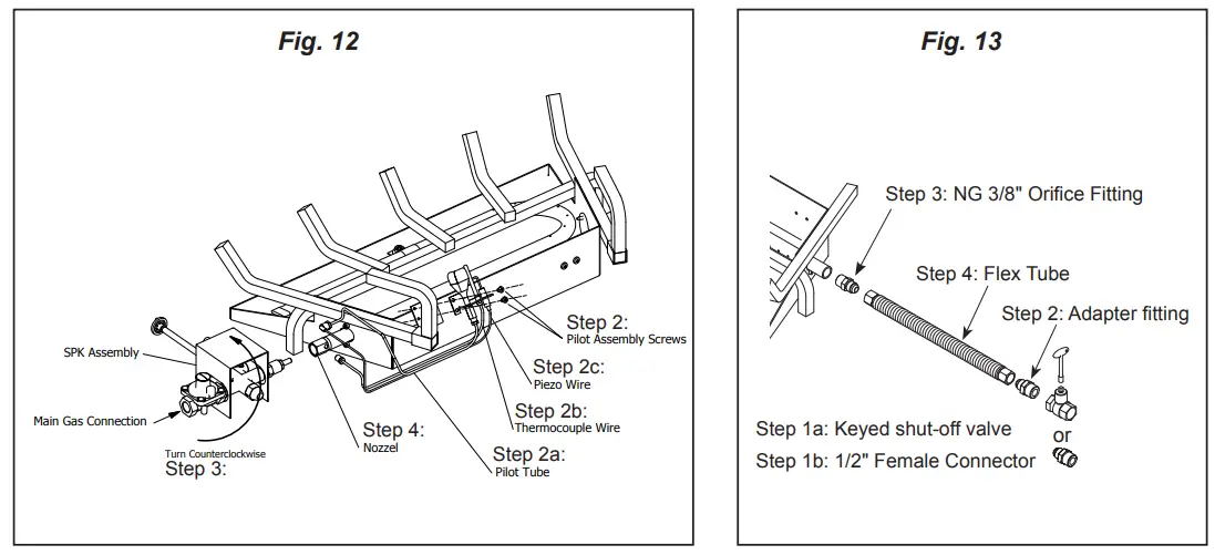 allen roth SPK-200L Vented Gas Log Conversion Kit - Fig. 12