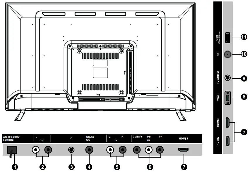 naxa NT-4002 40 Inch Class Widescreen Full HD Television - Fig 14